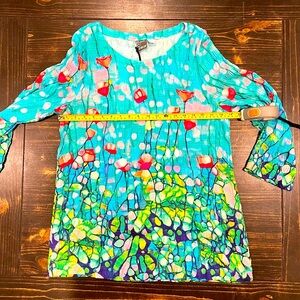 Simply Art womens top by Dolcezza 'Crepon' Top, style 22789 Size large